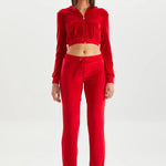 KIKI CROP HOODIE