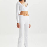 NINA WRAP CROP