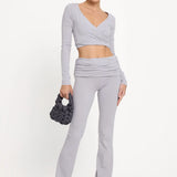 JOYCE WRAP CROP