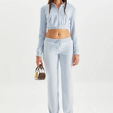 SHARON CROP HOODIE
