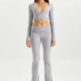 MARIE WRAP CROP
