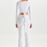 NINA WRAP CROP