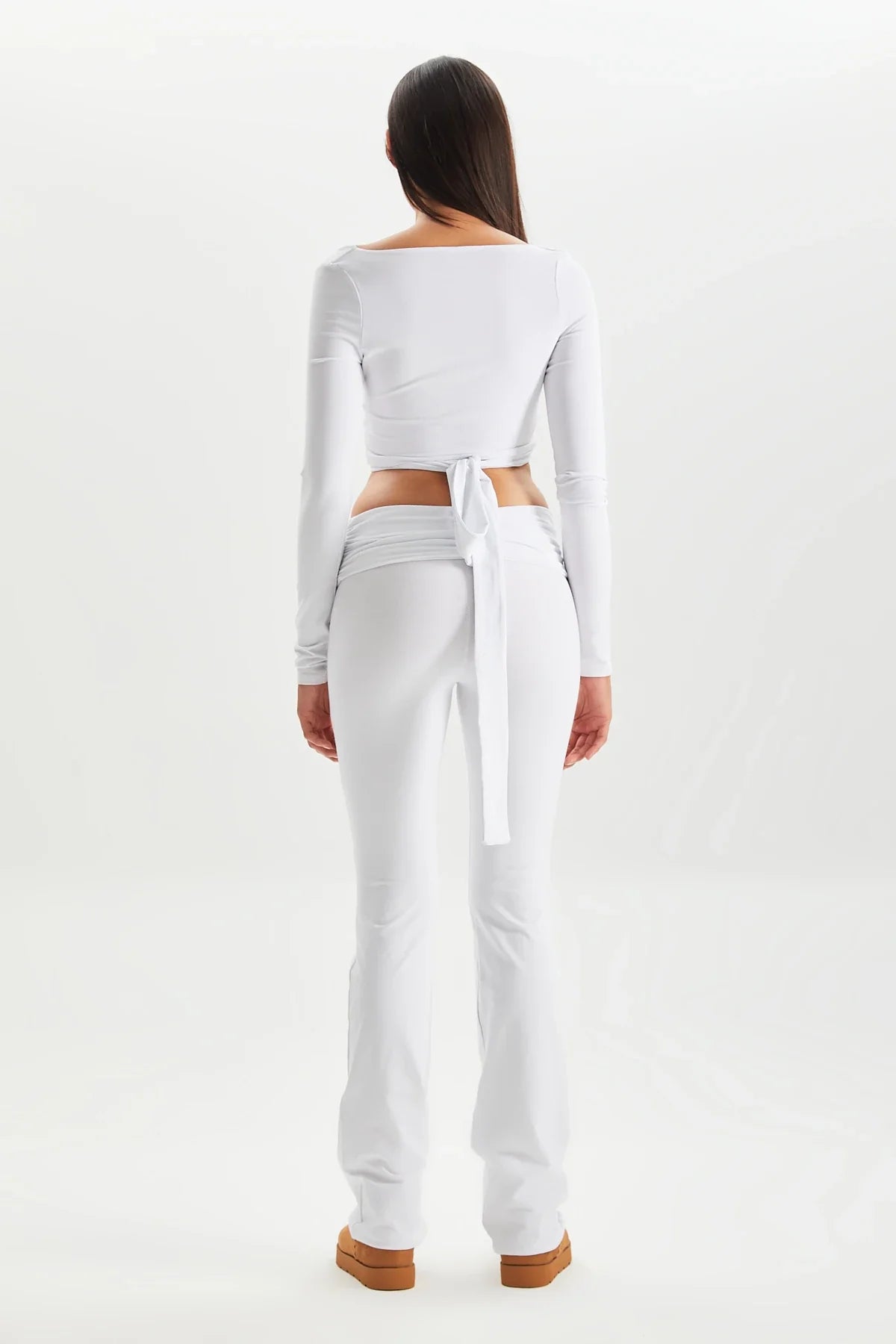 NINA WRAP CROP