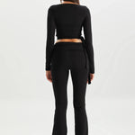 ANNA WRAP CROP