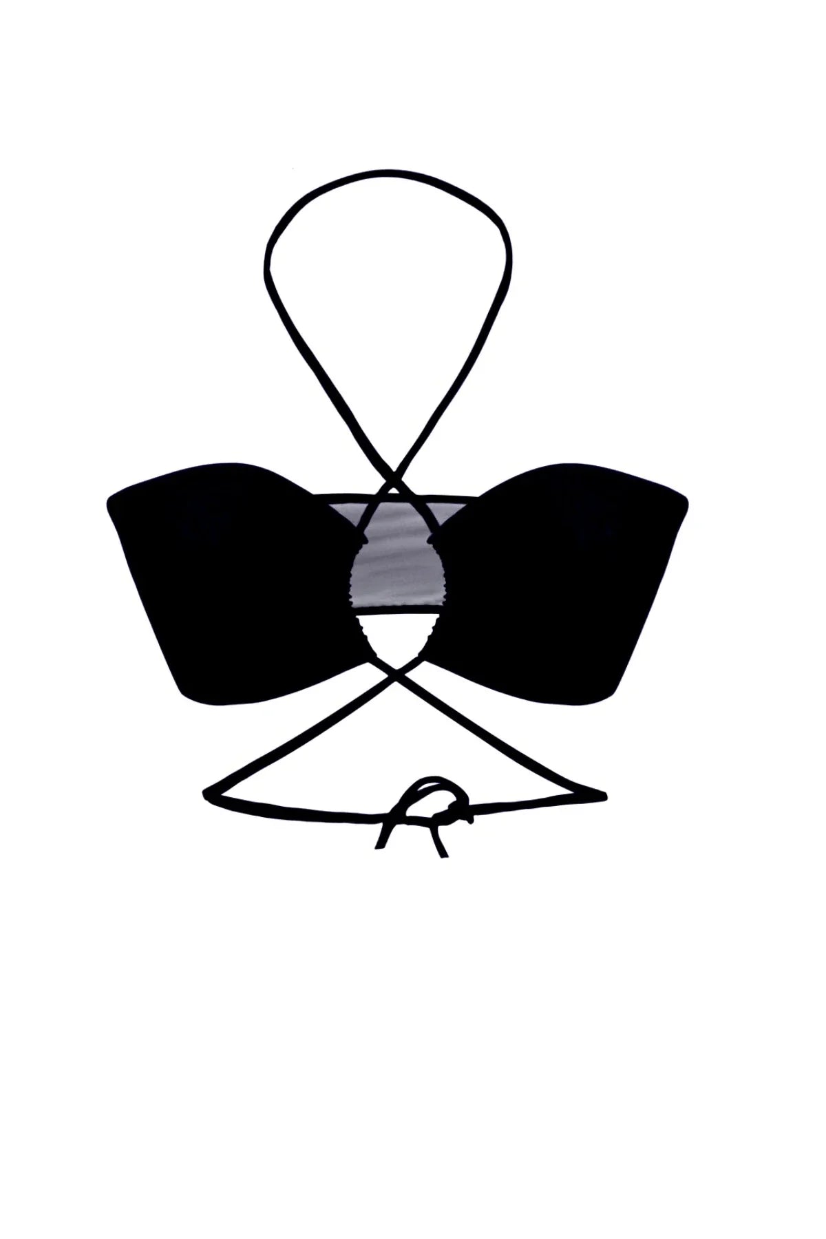 WILD BIKINI TOP