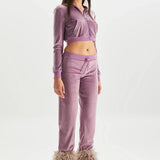 POPPY CROP HOODIE