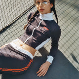 TARA HIGH NECK ZIP