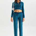 CHER CROP HOODIE