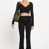 JOSIE WRAP CROP