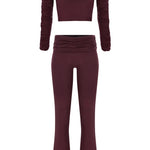 MADONNA PLUM SET